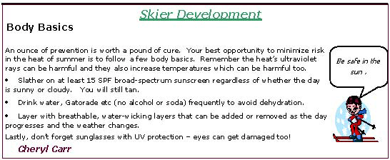 Skiier Development