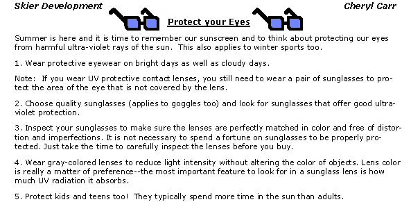 Protect Your Eyes