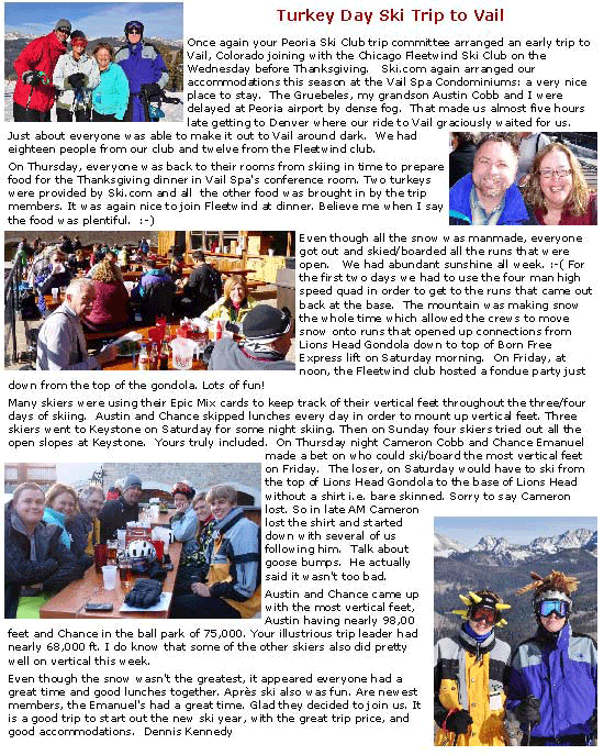 Vail report